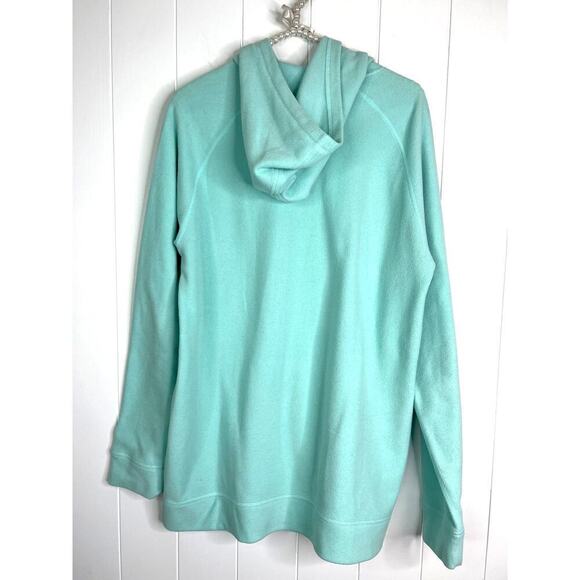 Stio Women's Turpin Fleece Hooded Pullover in Mint Size Large - Picture 6 of 6